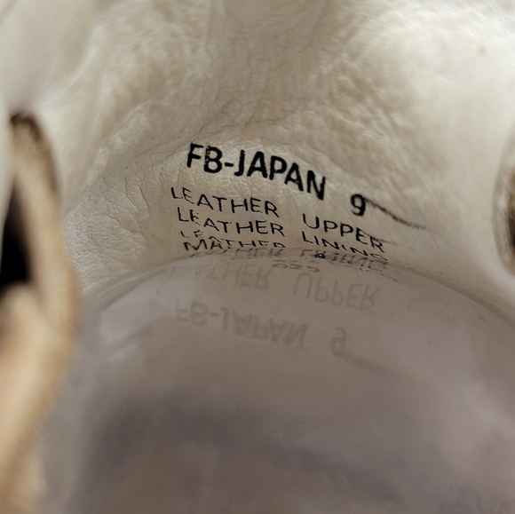 Freebird Boots sandals Womens Size 9 Brown Leather  beige snake some stains that - Picture 7 of 8